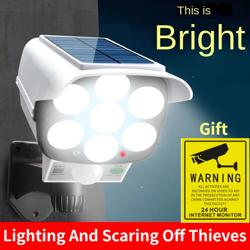 Smart Garden Lighting System - Outdoor Solar Light Motion Sensor Security