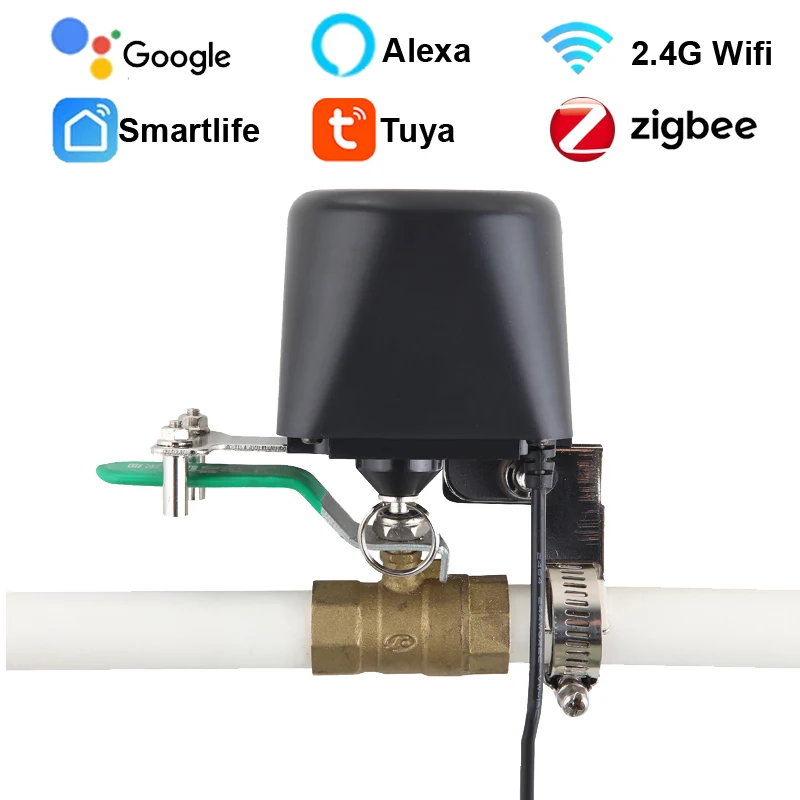 Smart Garden Water Timer - Smart WiFi Water Valve Zigbee Gas