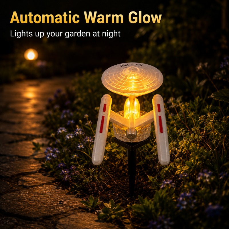 Star Trek USS Enterprise Solar - огляд і ціна Smart Garden Lighting System
