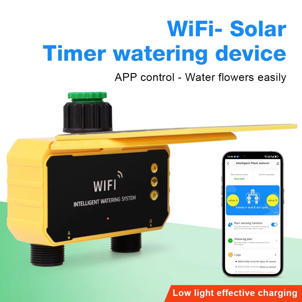 1/2 Outlets WIFI Solar Irrigat - огляд і ціна Smart Garden Lock