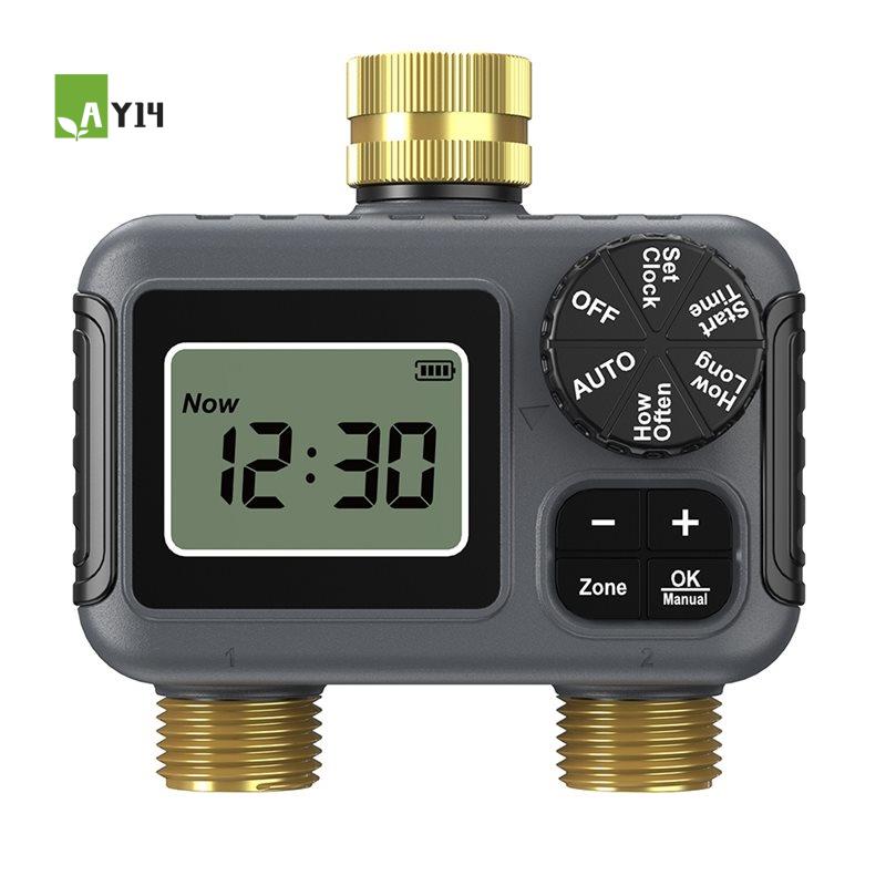 AY14 -Dual Outlets Automatic I - огляд і ціна Smart Garden Water Timer