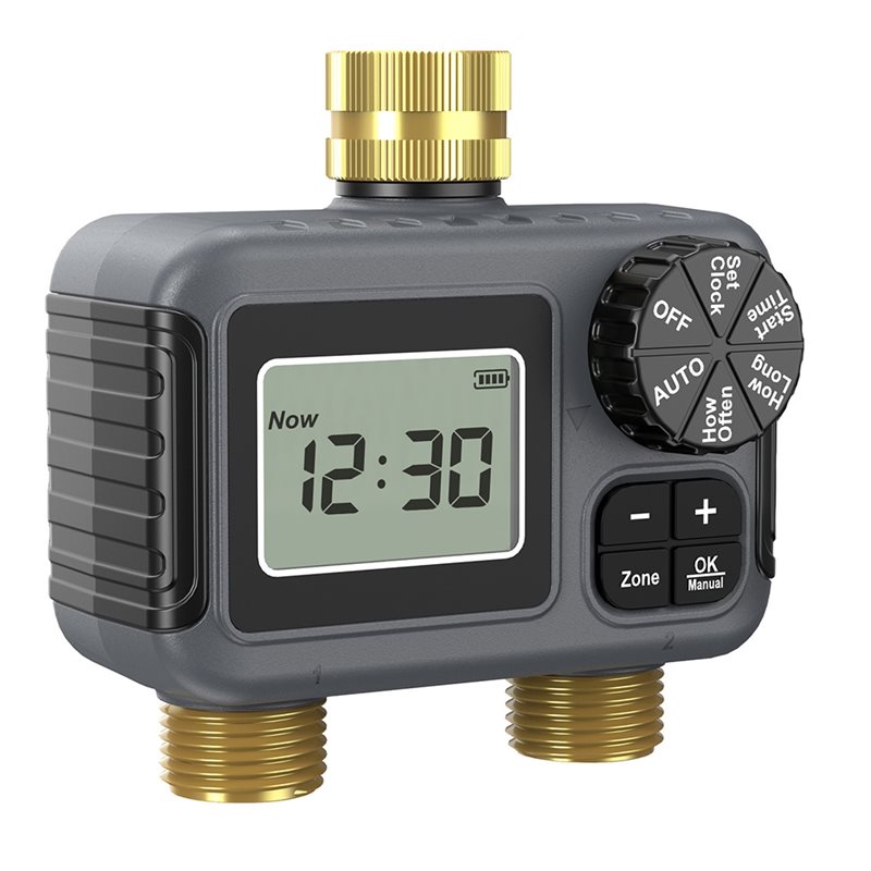 AY14 -Dual Outlets Automatic I - огляд і ціна Smart Garden Water Timer