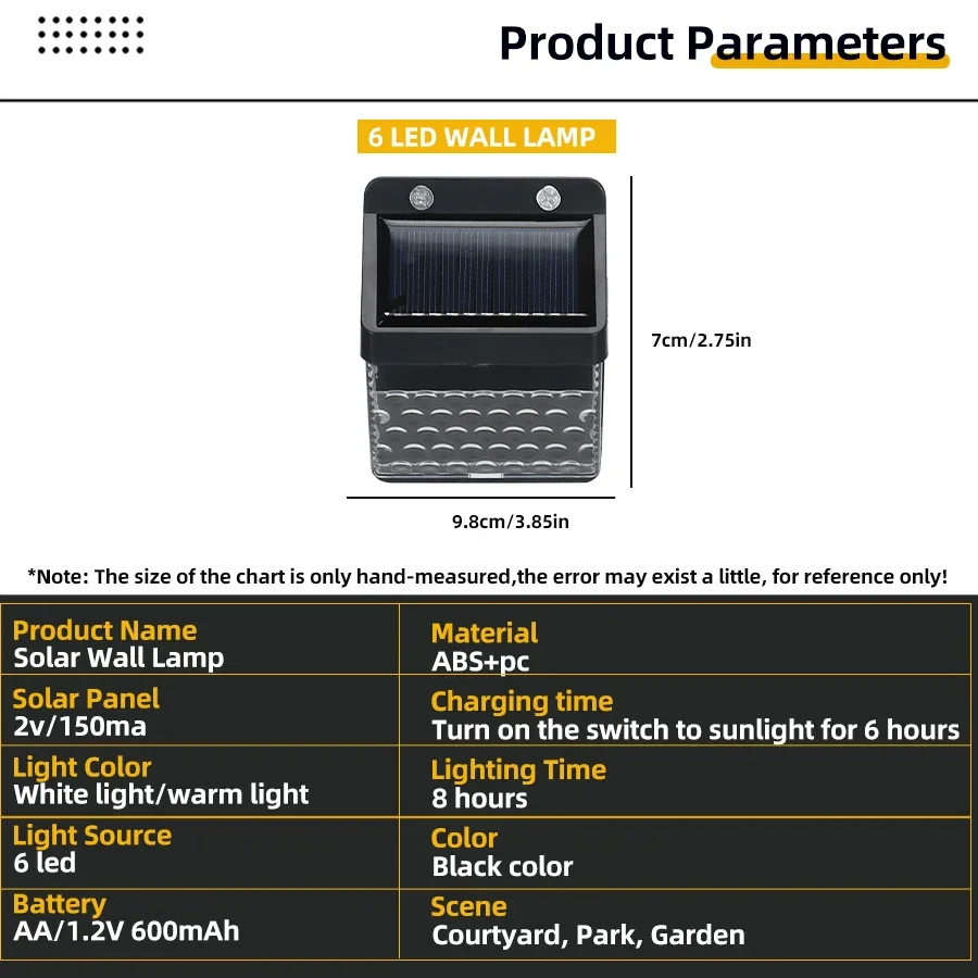 LED Solar Light PIR Motion Sen - огляд і ціна Smart Garden Lighting System