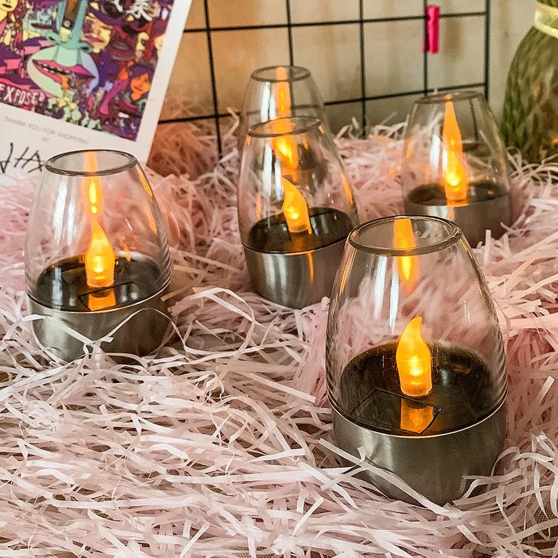 Solar Powered Flameless Candle - огляд і ціна Smart Garden Lighting System