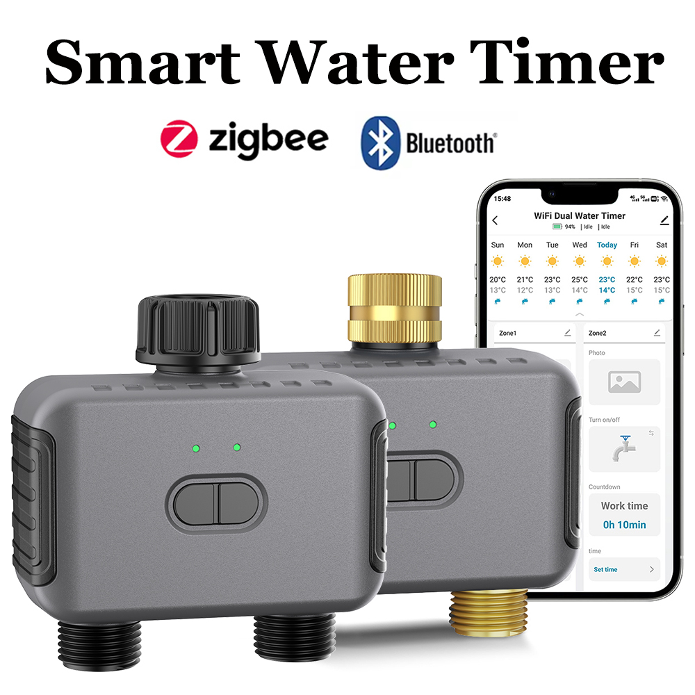 Tuya Smart Water Timer Zigbee/ - огляд і ціна Smart Garden Water Timer
