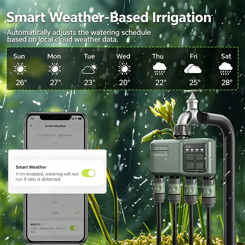 Plant Self Watering System WiF - огляд і ціна Smart Garden Keeper