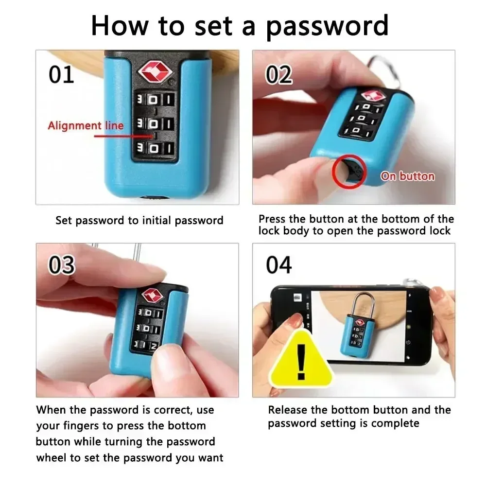 Padlock Password Locks 3 Digit - огляд і ціна Smart Garden Gate Lock