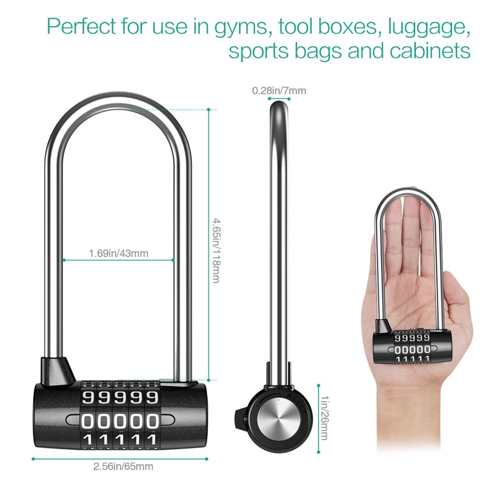 ORIA 5 Digit Combination Lock  - огляд і ціна Smart Garden Gate Lock