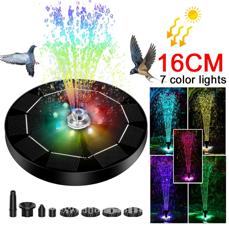 Fountain Light 7 Colors LED Li - огляд і ціна Smart Garden Lighting System