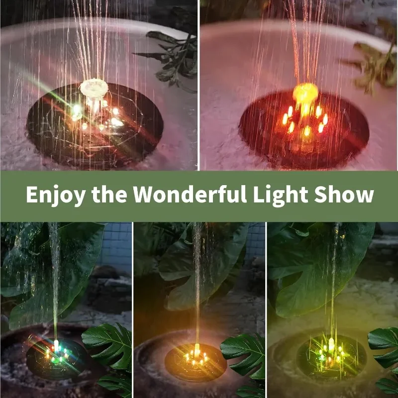 Fountain Light 7 Colors LED Li - огляд і ціна Smart Garden Lighting System