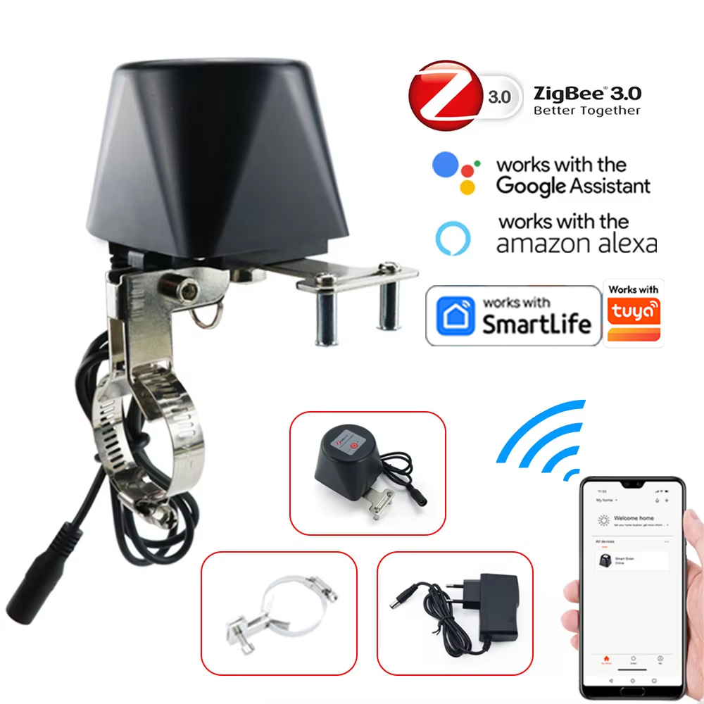 Zigbee Smart Gas Valve WIFI Ga - огляд і ціна Smart Garden Instructions