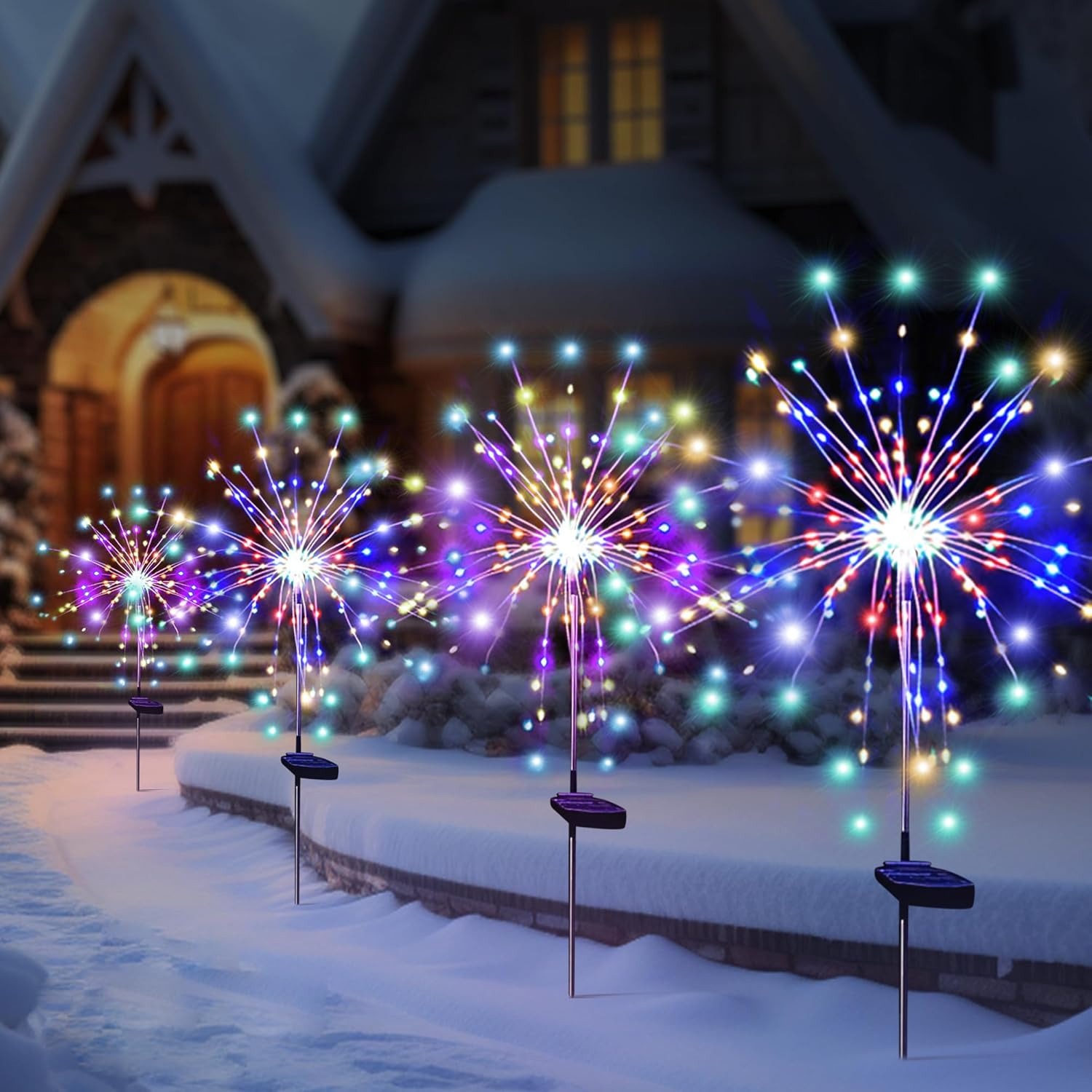 Solar LED Firework Fairy Light - огляд і ціна Smart Garden Lighting System