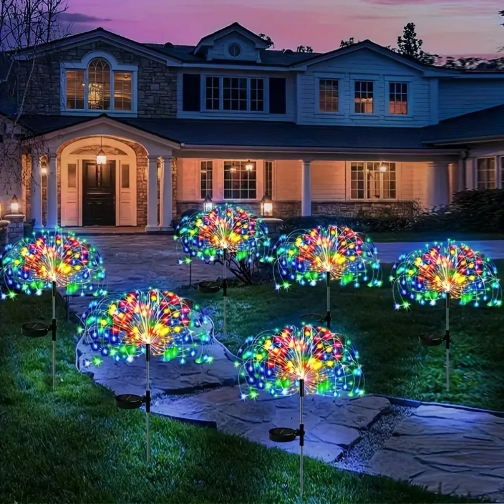 Solar LED Firework Fairy Light - огляд і ціна Smart Garden Lighting System