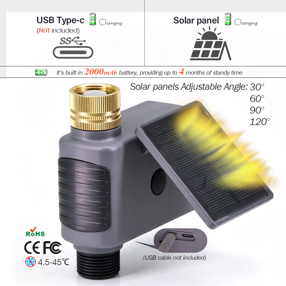 BSP/NPT Tuya Smart Solar Wifi  - огляд і ціна Smart Garden Keeper