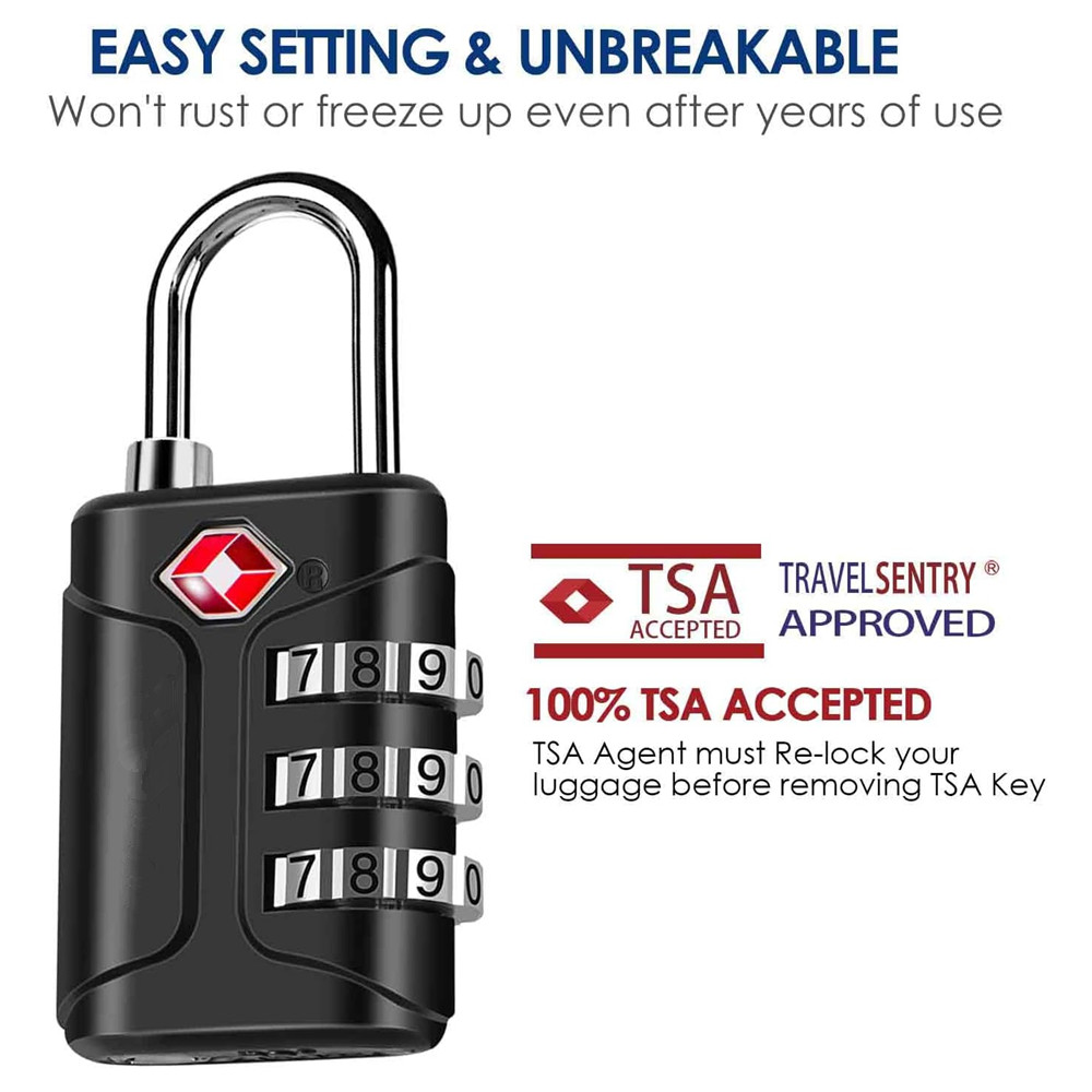 TSA Approved Luggage Locks, Co - огляд і ціна Smart Garden Gate Lock