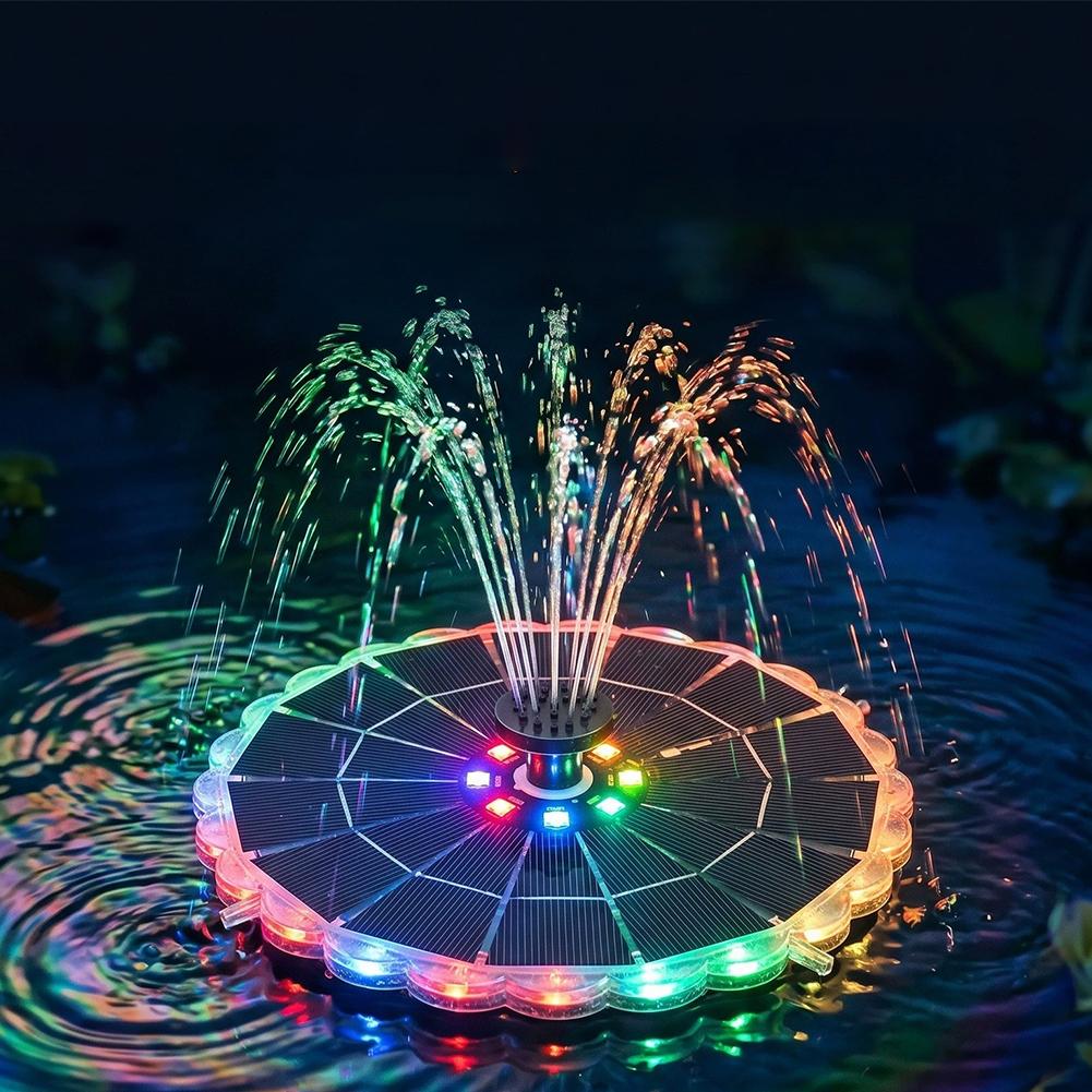 3.5W Outdoor Solar Fountain Pu - огляд і ціна Smart Garden Lighting System