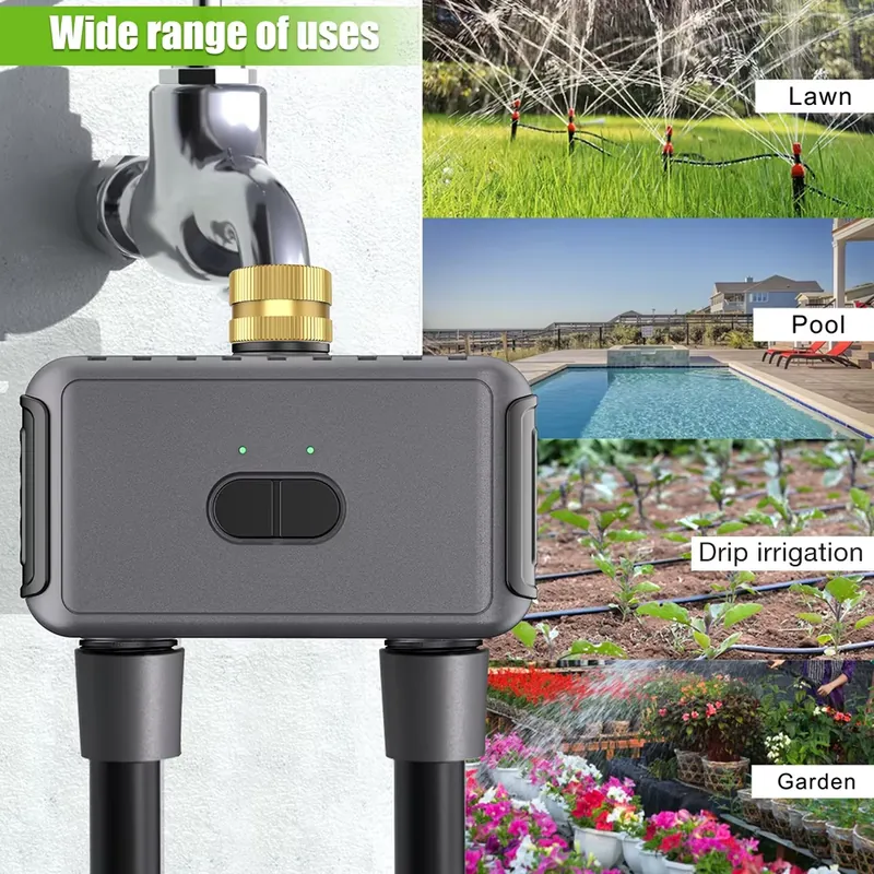 WAP01 WiFi APP Control Dual Ho - огляд і ціна Smart Garden Water Timer