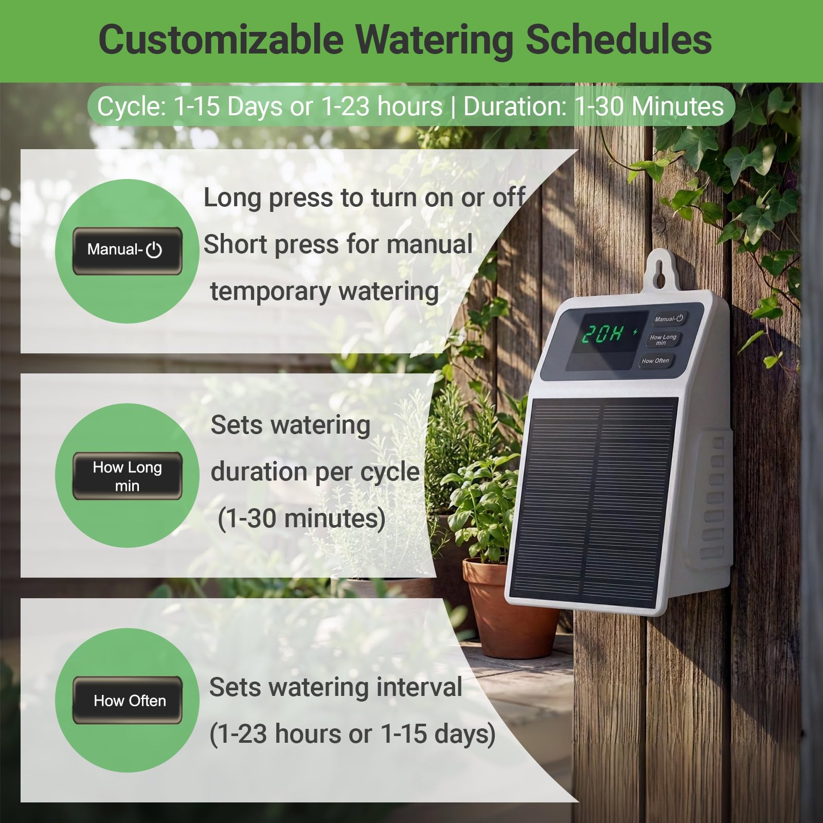 Upgraded Solar Drip Irrigation - огляд і ціна Smart Garden Project