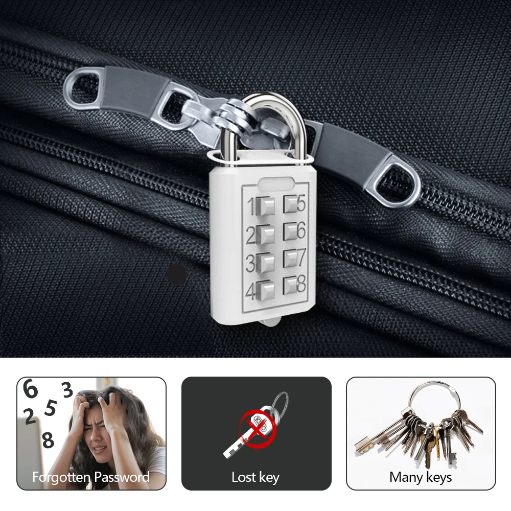 10 Digit Combination Outdoor P - огляд і ціна Smart Garden Gate Lock