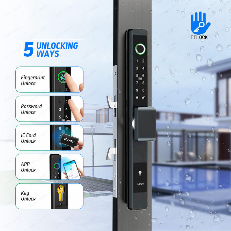 ZHDCOOKEY Biometric Digital Do - огляд і ціна Smart Garden Lock