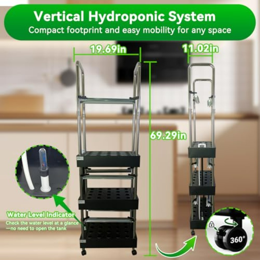 Indoor hydroponics growing sys - огляд і ціна Smart Garden Lighting System