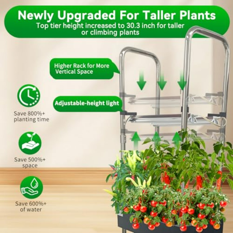 Indoor hydroponics growing sys - огляд і ціна Smart Garden Lighting System