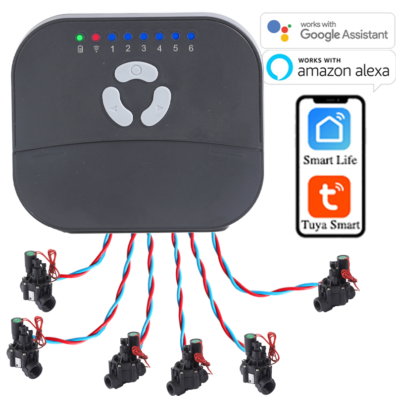 6 Zone WIFI Connect Tuya Smart - огляд і ціна Smart Garden Keeper