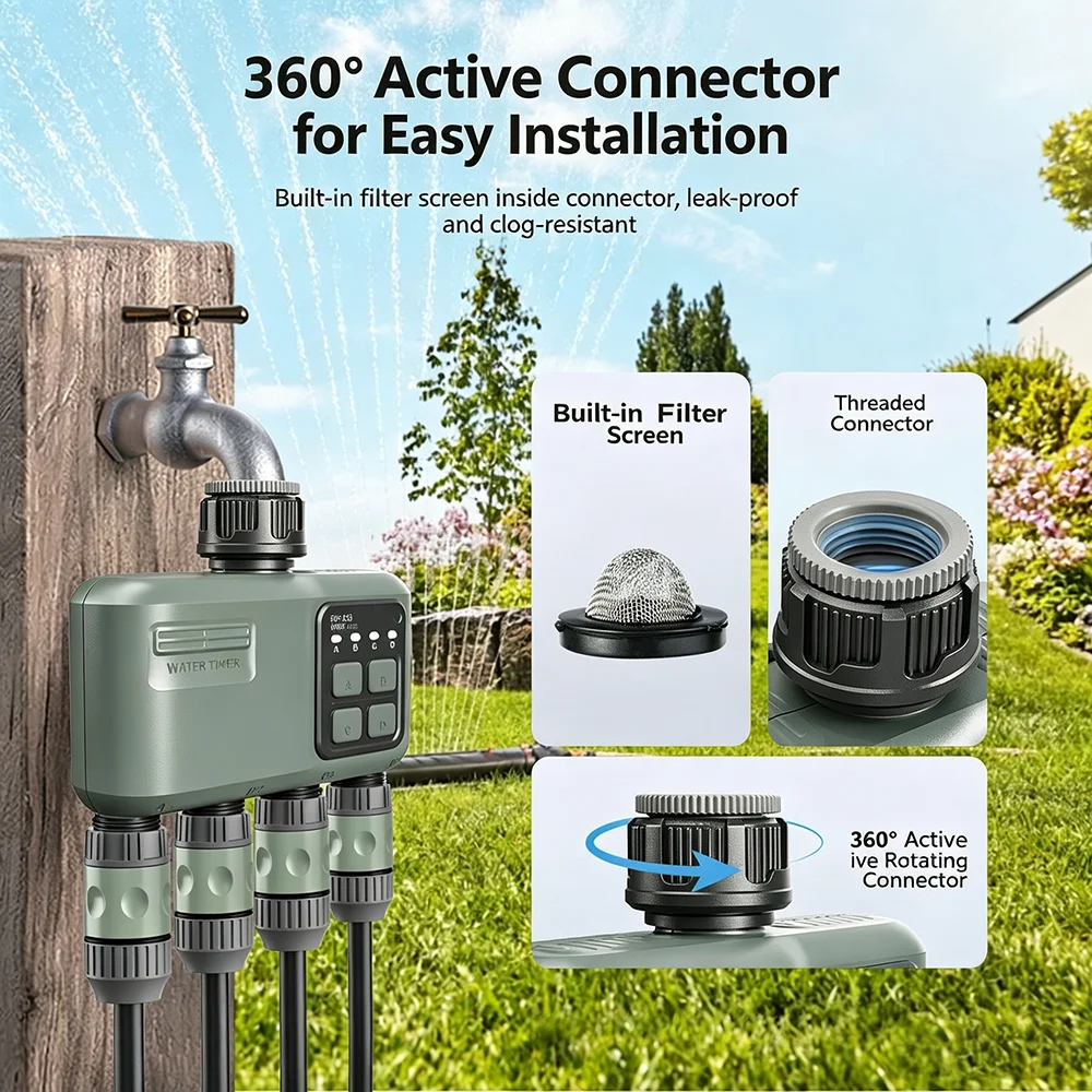 WiFi RF433 Smart Garden Sprink - огляд і ціна Smart Garden Lock