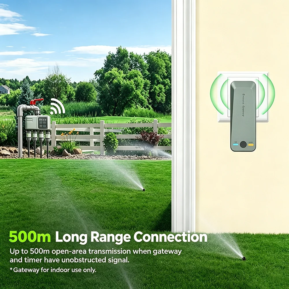 WiFi RF433 Smart Garden Sprink - огляд і ціна Smart Garden Lock