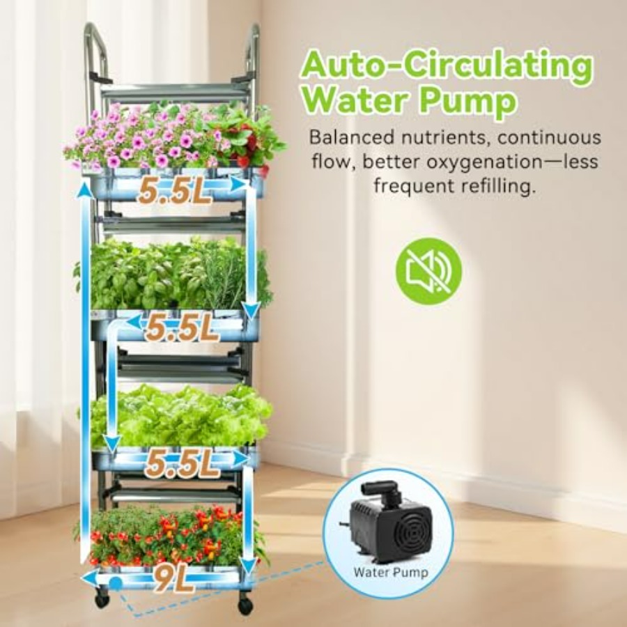 Indoor hydroponics growing sys - огляд і ціна Smart Garden Lighting System