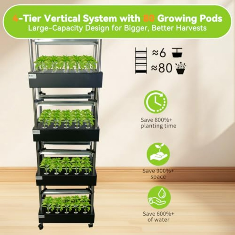 Indoor hydroponics growing sys - огляд і ціна Smart Garden Lighting System