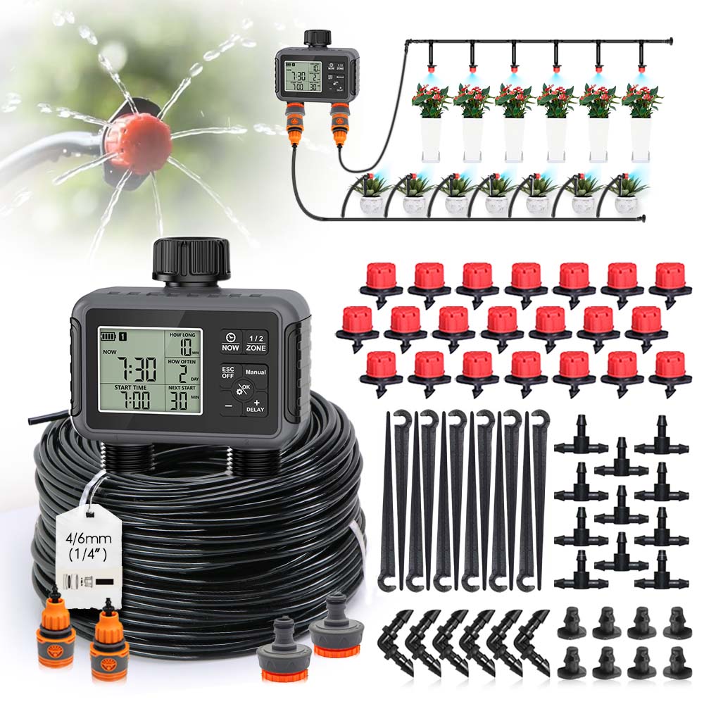 Dual Zone Independent Display  - огляд і ціна Smart Garden Water Timer