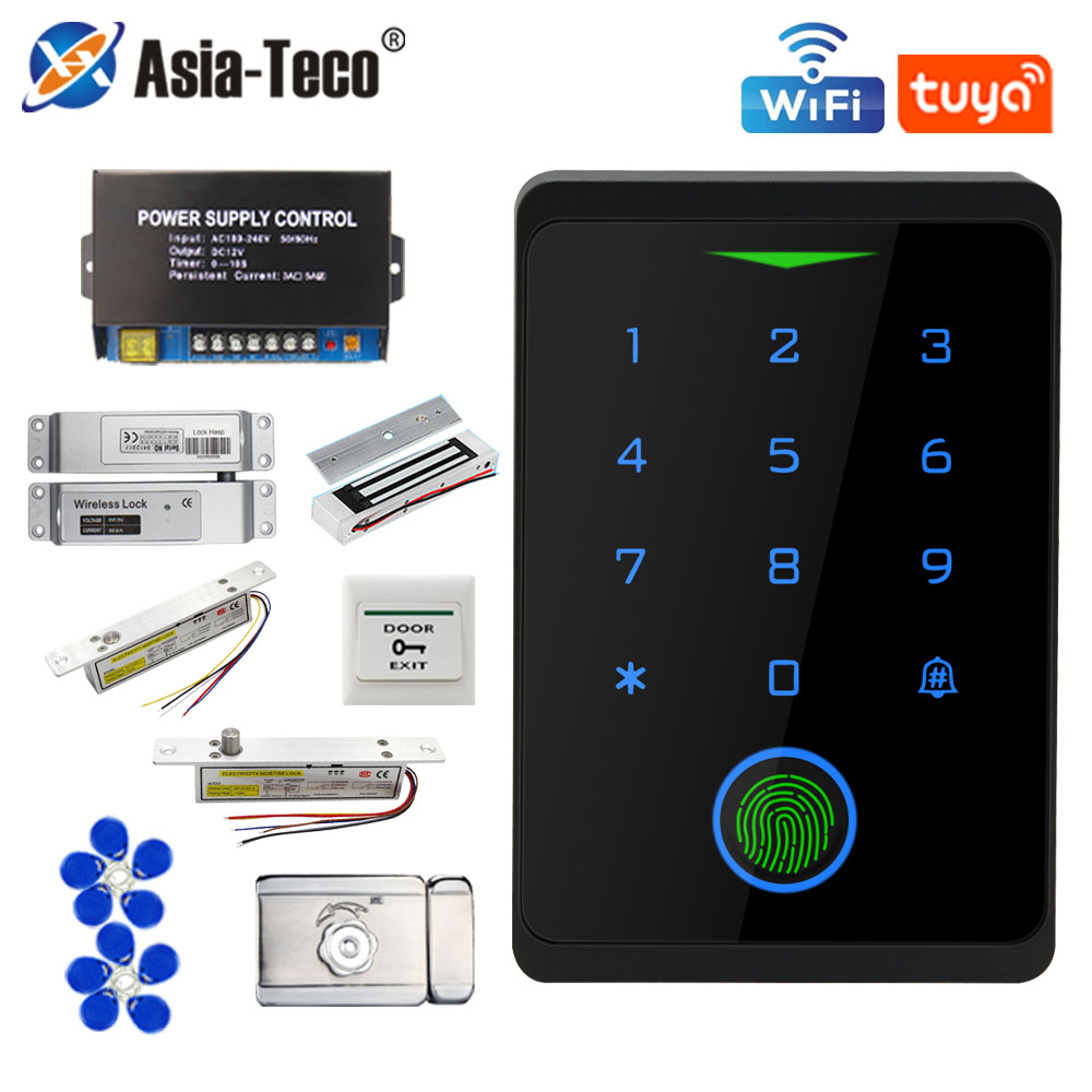 Tuya WIFI Fingerprint Access C - огляд і ціна Smart Garden Gate Lock