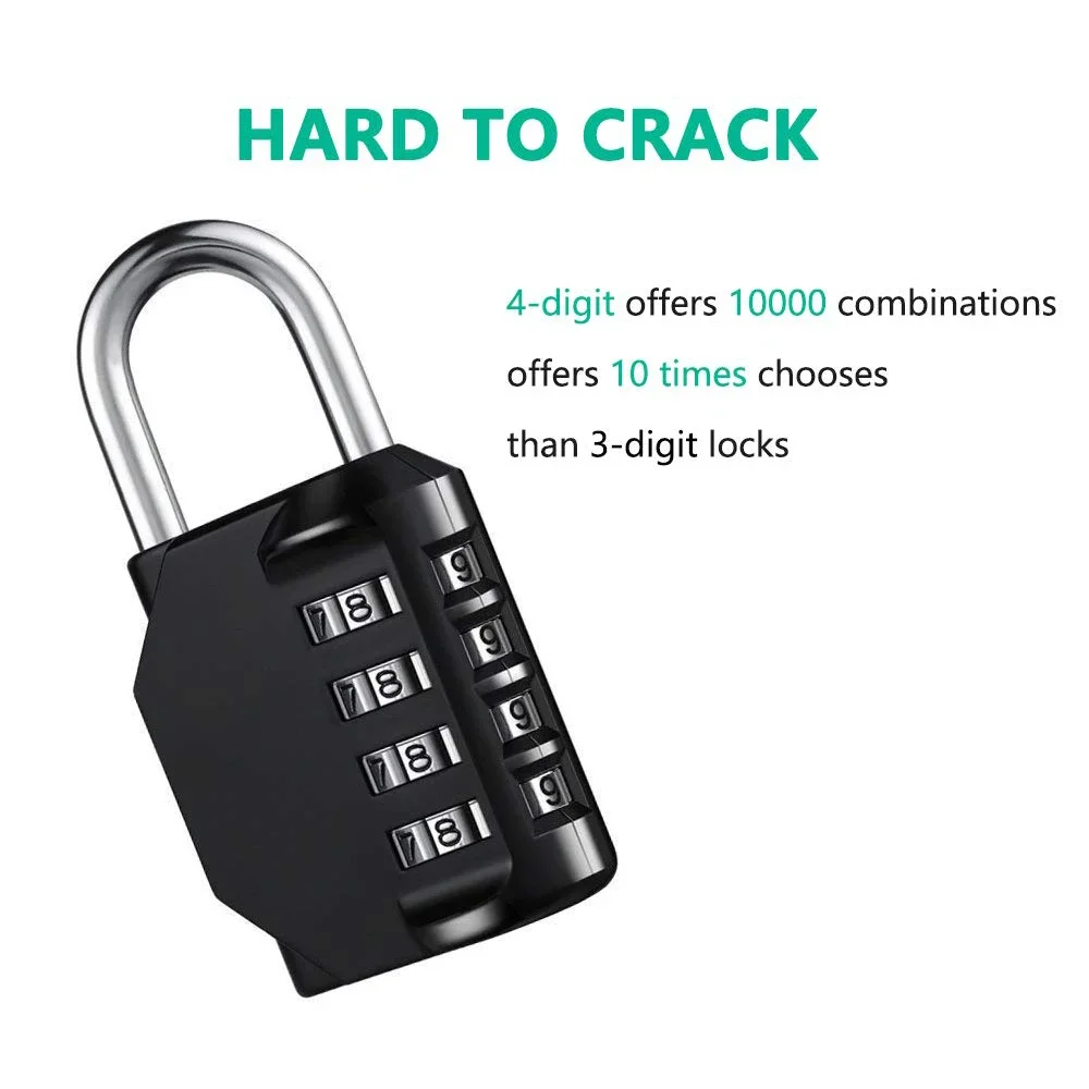 1pc Combination Lock Resettabl - огляд і ціна Smart Garden Gate Lock
